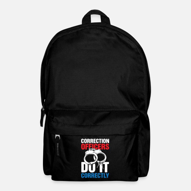 Correction Officer Do It Correctly - Rucksack - Schwarz