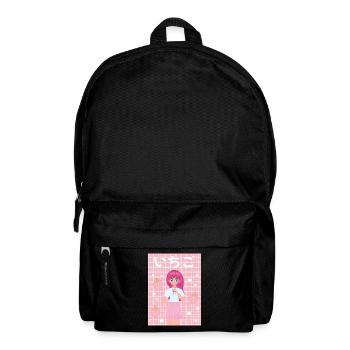 Cottagecore Ästhetisch Otaku Anime Japanisch Milch - Rucksack - Schwarz - Vorne