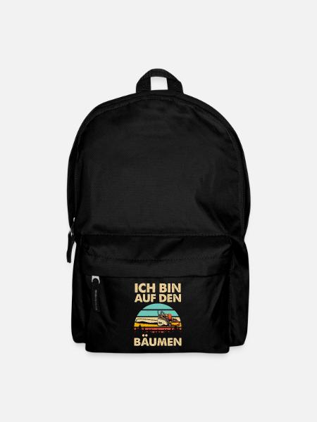 Baumpfleger Forstwirt Arborist Geschenk - Rucksack - Schwarz