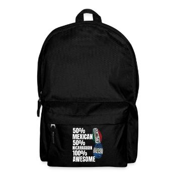 Basketball & Tacos Baseball Tacos Geschenk - Rucksack - Schwarz - Vorne