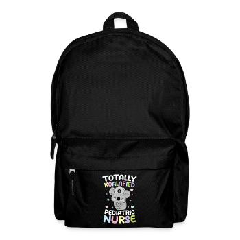 Totally Koalafied Pediatric Nurse - Rucksack - Schwarz - Vorne