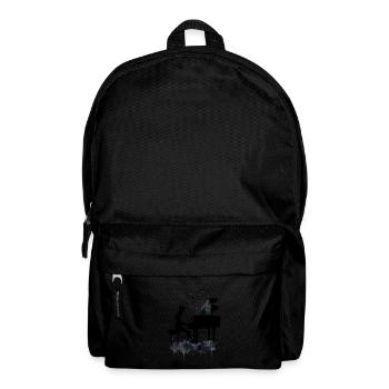 Piano Spieler - Rucksack - Schwarz - Vorne
