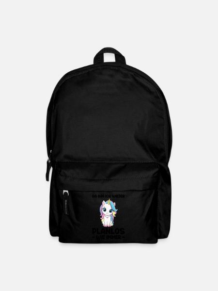 Witzig Ironie Büro Humor Geschenk - Rucksack - Schwarz