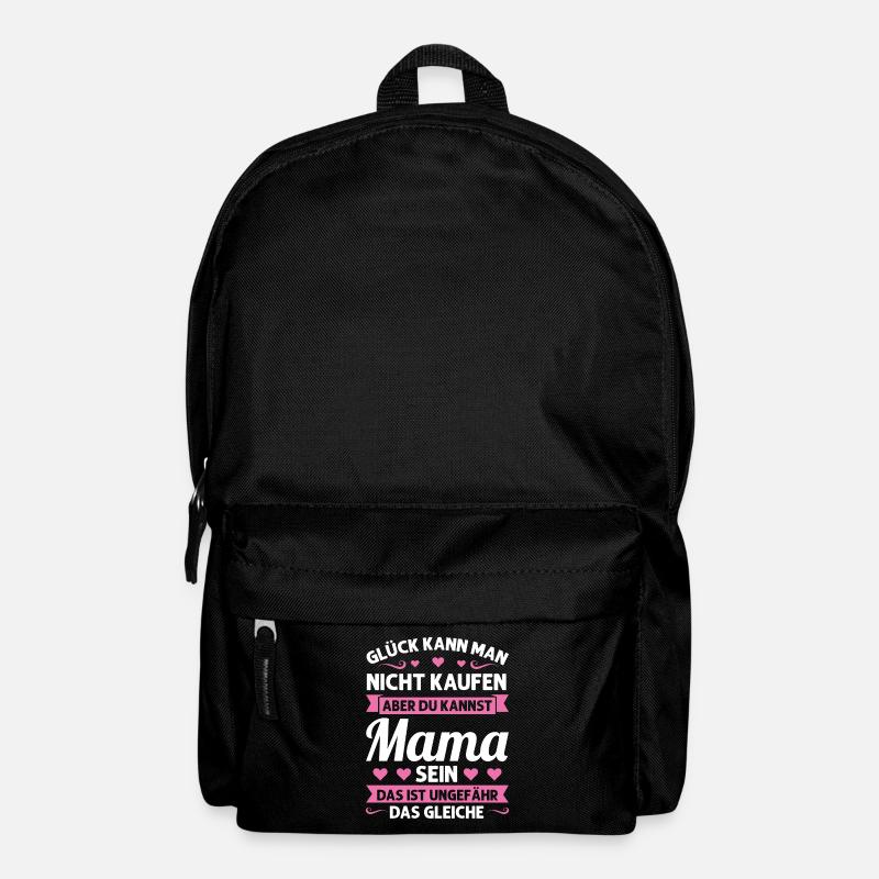 Mutter Mutter Tag Mama Geschenk - Rucksack - Schwarz