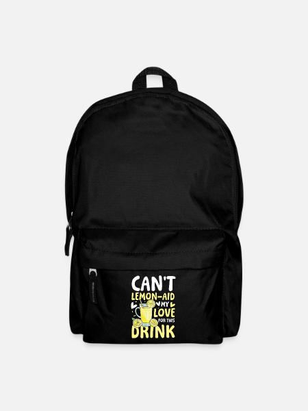 Can't lemon-aid my love for this drink - Rucksack - Schwarz