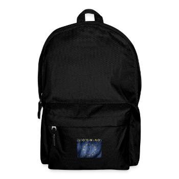 EU Flag European Union Europe Brussels - Backpack - black - Front