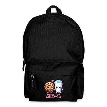 Milch und Kekse - Rucksack - Schwarz - Vorne