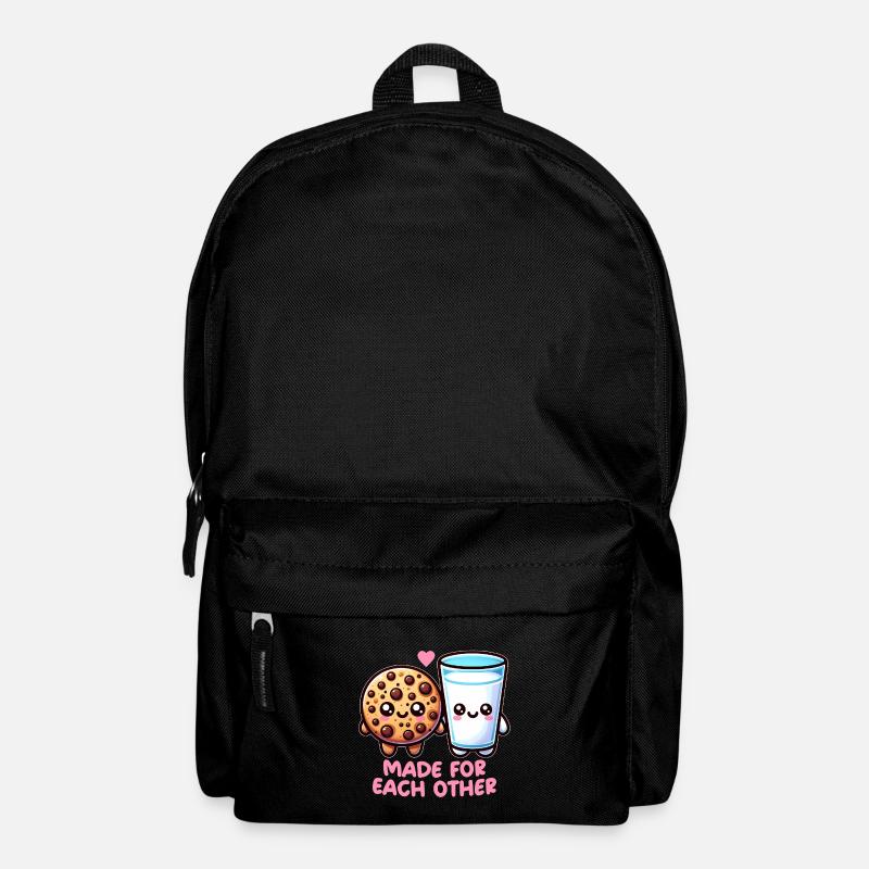 Milch und Kekse - Rucksack - Schwarz