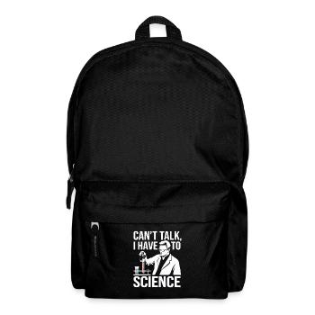Technicien de laboratoire scientifique dans la vie quotidienne - Sac à dos - noir - Devant