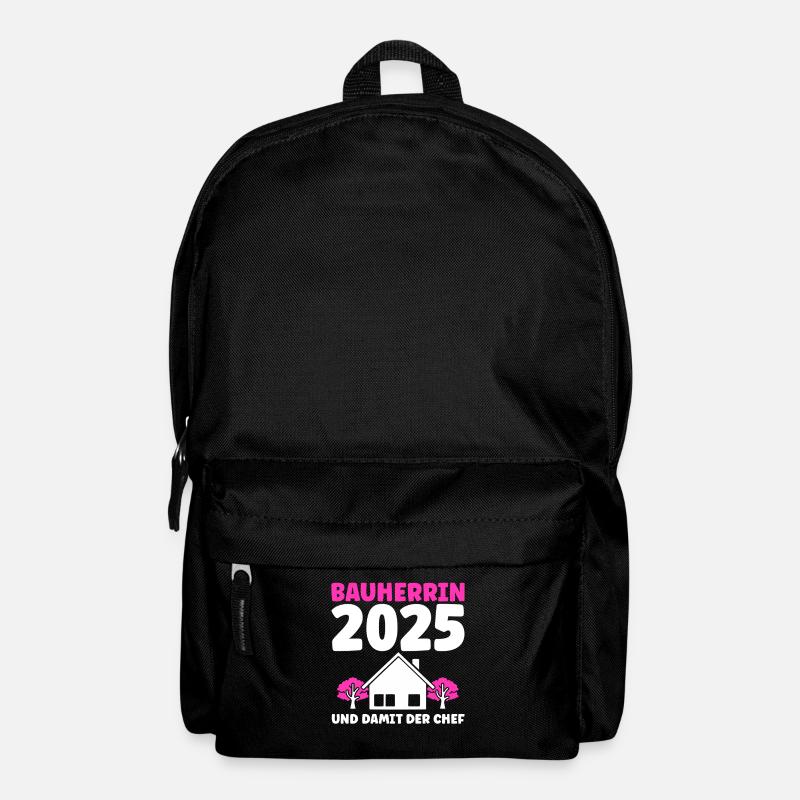 Bauherr Traumhaus Bauherrin Geschenk - Rucksack - Schwarz