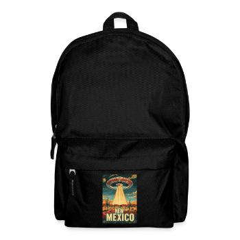 New Mexico UFO Wüste Illustration - Rucksack - Schwarz - Vorne