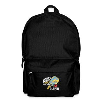 World's Best Average Pickleball Player - Backpack - black - Front