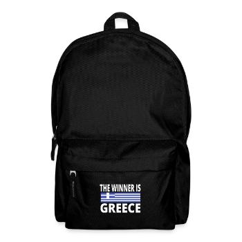 Griechenland Urlaub Sommer T-Shirt geschenidee - Rucksack - Schwarz - Vorne