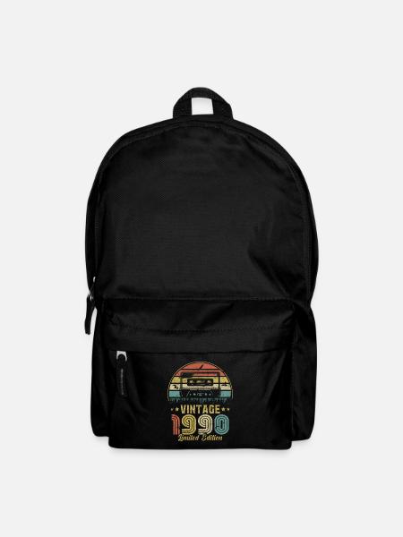 Cassette vintage 1990 - Sac à dos - noir