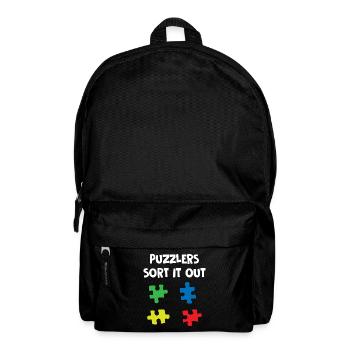 Puzzlers Sort It Out - Backpack - black - Front