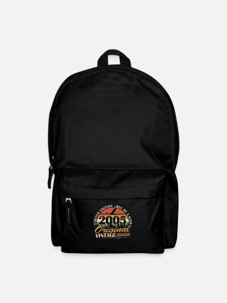 2005 Original Vintage Retro Geburtstagsgeschenk - Rucksack - Schwarz