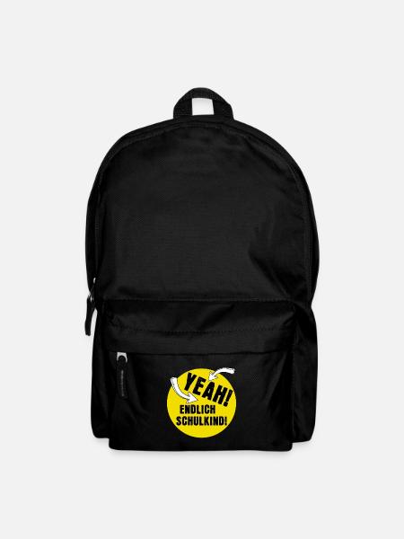 Yeah! Endlich Schulkind! - Rucksack - Schwarz