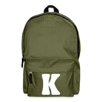 K - Backpack - olive green - Front