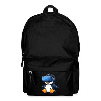 Penguin VR Gamer Future Science Fiction - Backpack - black - Front