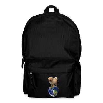Meine Welt - Rucksack - Schwarz - Vorne