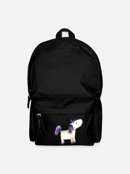 Offended unicorn - Backpack - black