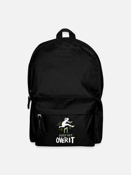 Leichtathletik Hürdenlauf Sport - Rucksack - Schwarz