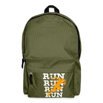 Run - Rucksack - Olivgrün - Vorne