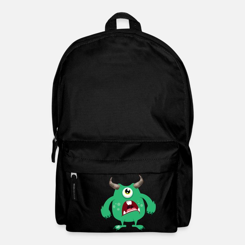 Monstaa Originaals Monster #6 - Rucksack - Schwarz