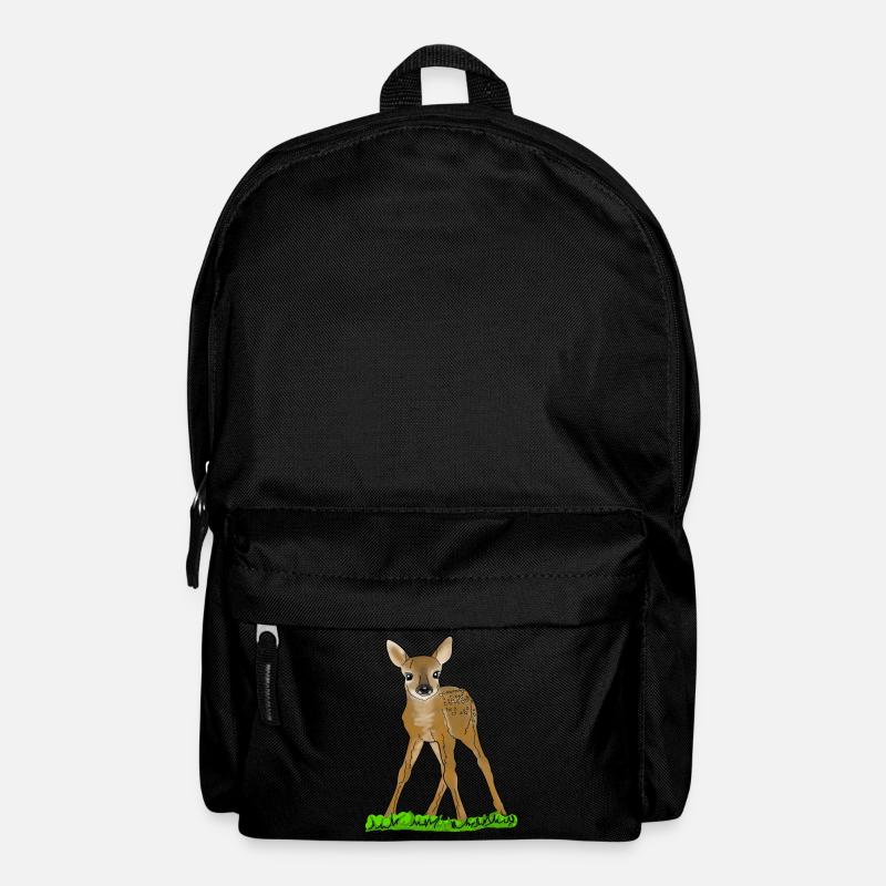 Rehkitz - Rucksack - Schwarz