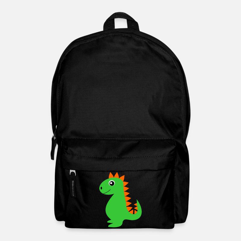 Dino dinosaur funny gifts kids funny - Backpack - black