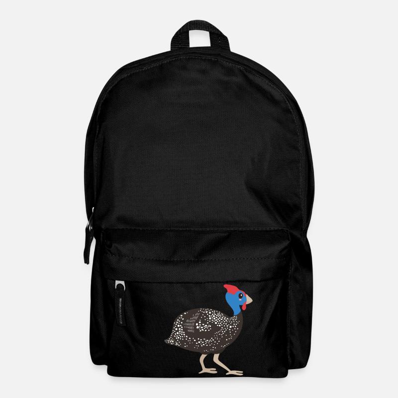 Perlhuhn - Rucksack - Schwarz