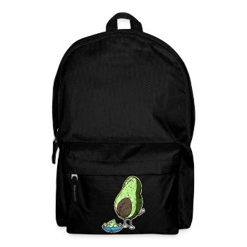 Vegan Vegetarian Avocado Sauce Dip I Gift - Backpack - black - Front