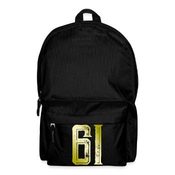 61 Number Symbol - Backpack - black - Front