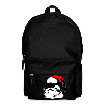 Christmas Hat Santa Claus Christmas Vector - Backpack - black - Front