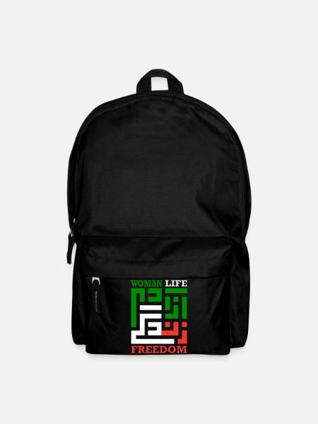 Zan Zendegi Azadi, Woman Life Freedom - Backpack - black