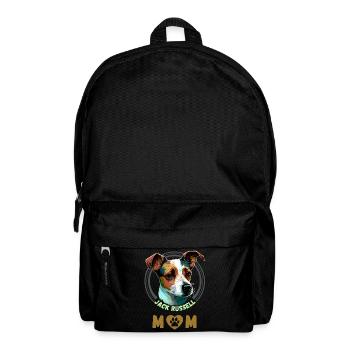 Jack Russell Mom - Rucksack - Schwarz - Vorne