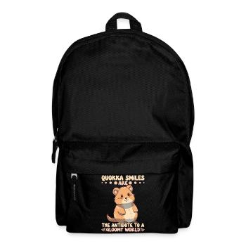 Le rire quokka est l'antidote - Sac à dos - noir - Devant