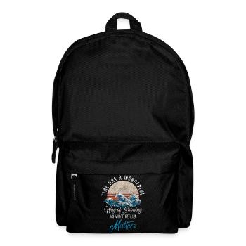 Clock Life Art - Backpack - black - Front