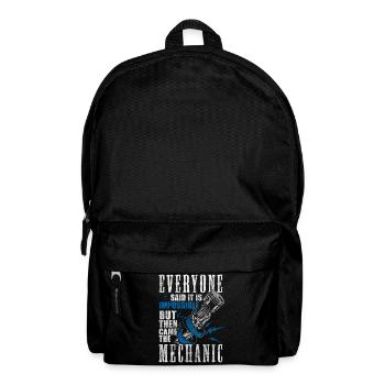 Car Craftsman Master Motor - Backpack - black - Front