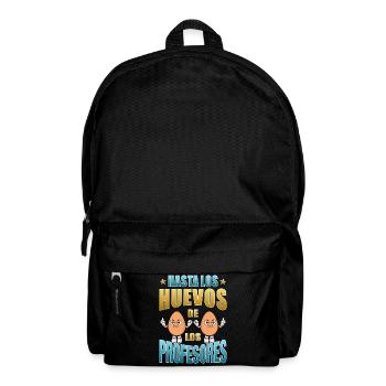 Even the teachers' eggs - Backpack - black - Front