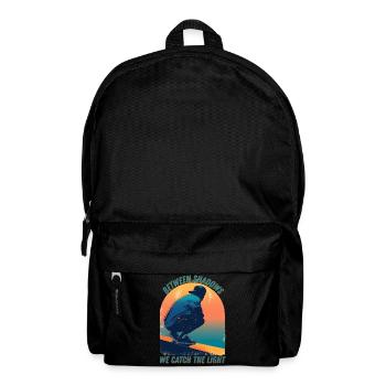 Zwischen Licht und Schatten - Rucksack - Schwarz - Vorne