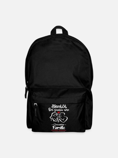 Soon, we'll know a great family - Backpack - black