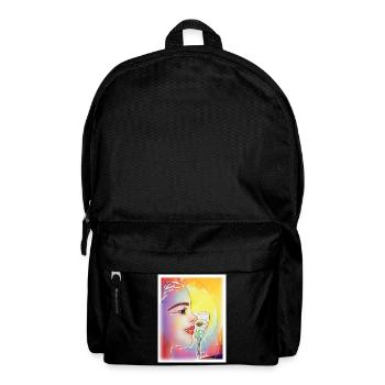 Colorful Profile Sipming - Backpack - black - Front