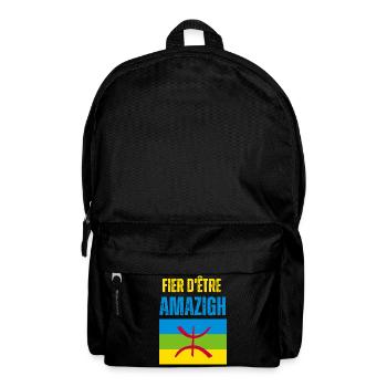 stolz, Amazigh zu sein - Rucksack - Schwarz - Vorne
