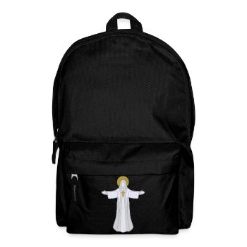 Offene Arme Saint Halo Jesus Gott - Rucksack - Schwarz - Vorne