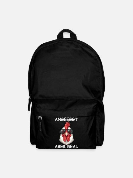 Böses Huhn Hühnerhalter - Rucksack - Schwarz