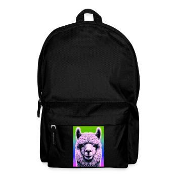 Alpaka - Rucksack - Schwarz - Vorne