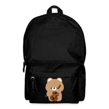 Porte-bonheur du violoncelle d’ours - Sac à dos - noir - Devant