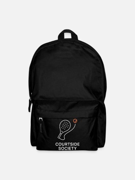 Courtside Paddle Society - Backpack - black
