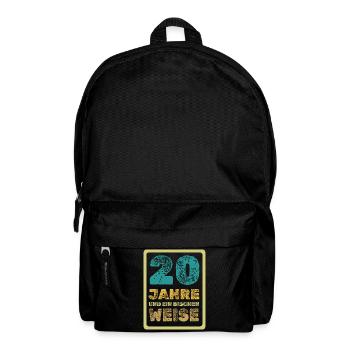 20 - Rucksack - Schwarz - Vorne